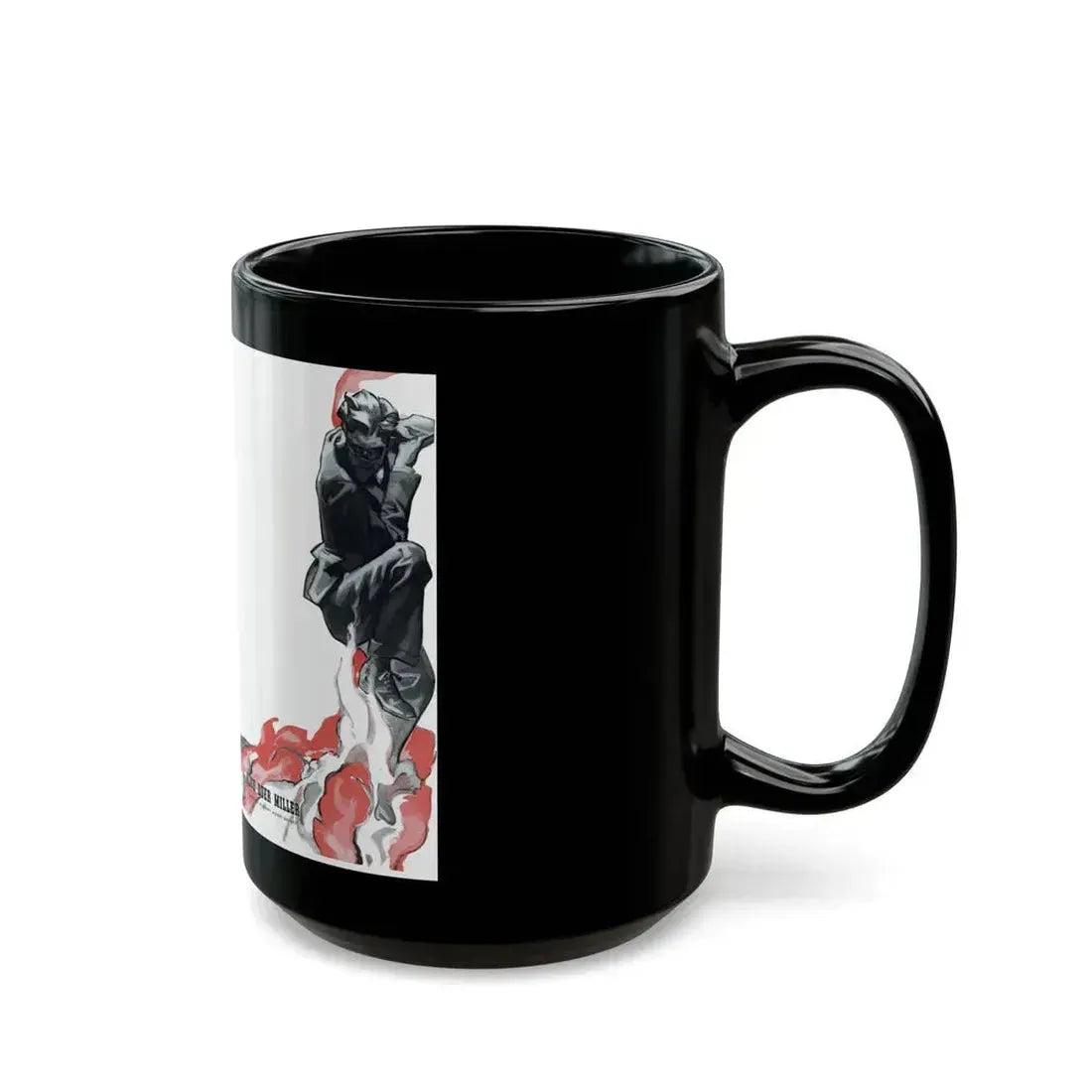 Birth of a Hero (1), Cosmopolitan, June 1939 - Black Coffee Mug - Go Mug Yourself