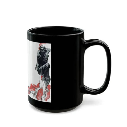 Birth of a Hero (1), Cosmopolitan, June 1939 - Black Coffee Mug - Go Mug Yourself