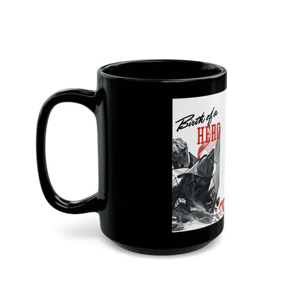 Birth of a Hero (1), Cosmopolitan, June 1939 - Black Coffee Mug - Go Mug Yourself