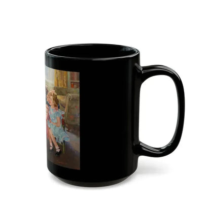 Birthday Kisses - Black Coffee Mug - Go Mug Yourself