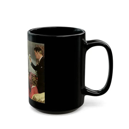 Birthday Party For Dad, 1949 - Black Coffee Mug - Go Mug Yourself