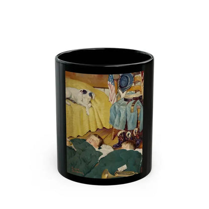 Birthday Surprise - Black Coffee Mug 11oz - Go Mug Yourself