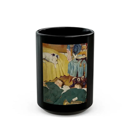 Birthday Surprise - Black Coffee Mug 15oz - Go Mug Yourself
