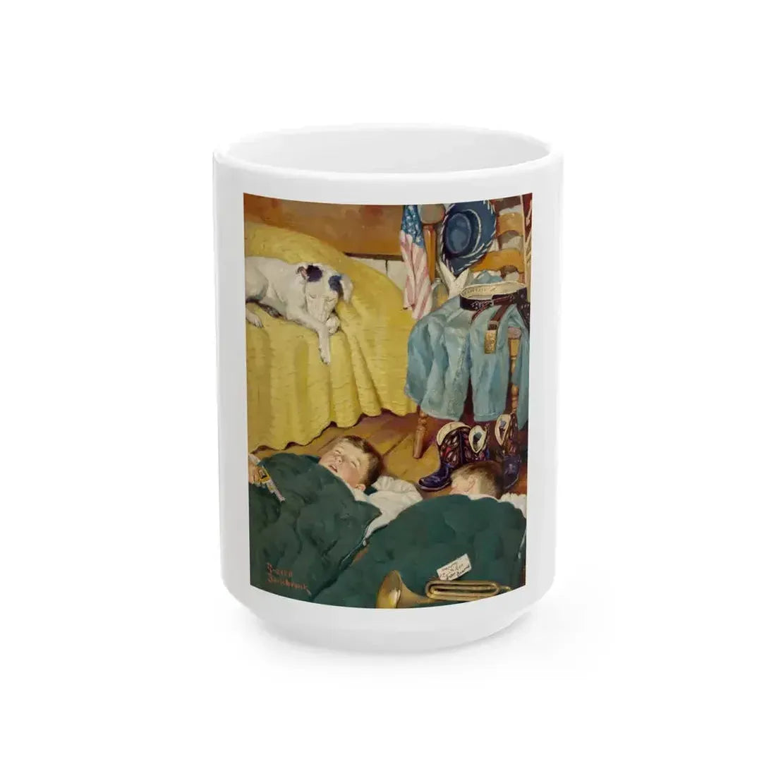 Birthday Surprise - White Coffee Mug 15oz - Go Mug Yourself