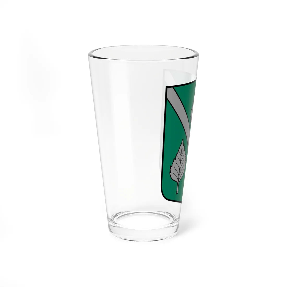Birzgales pagasta ģerbonis (Latvia) (Coat of Arms) Pint Glass 16oz - Go Mug Yourself