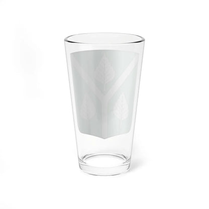 Birzgales pagasta ģerbonis (Latvia) (Coat of Arms) Pint Glass 16oz - Go Mug Yourself