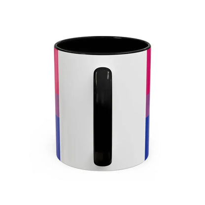 Bisexual Pride Flag - Accent Coffee Mug - Go Mug Yourself