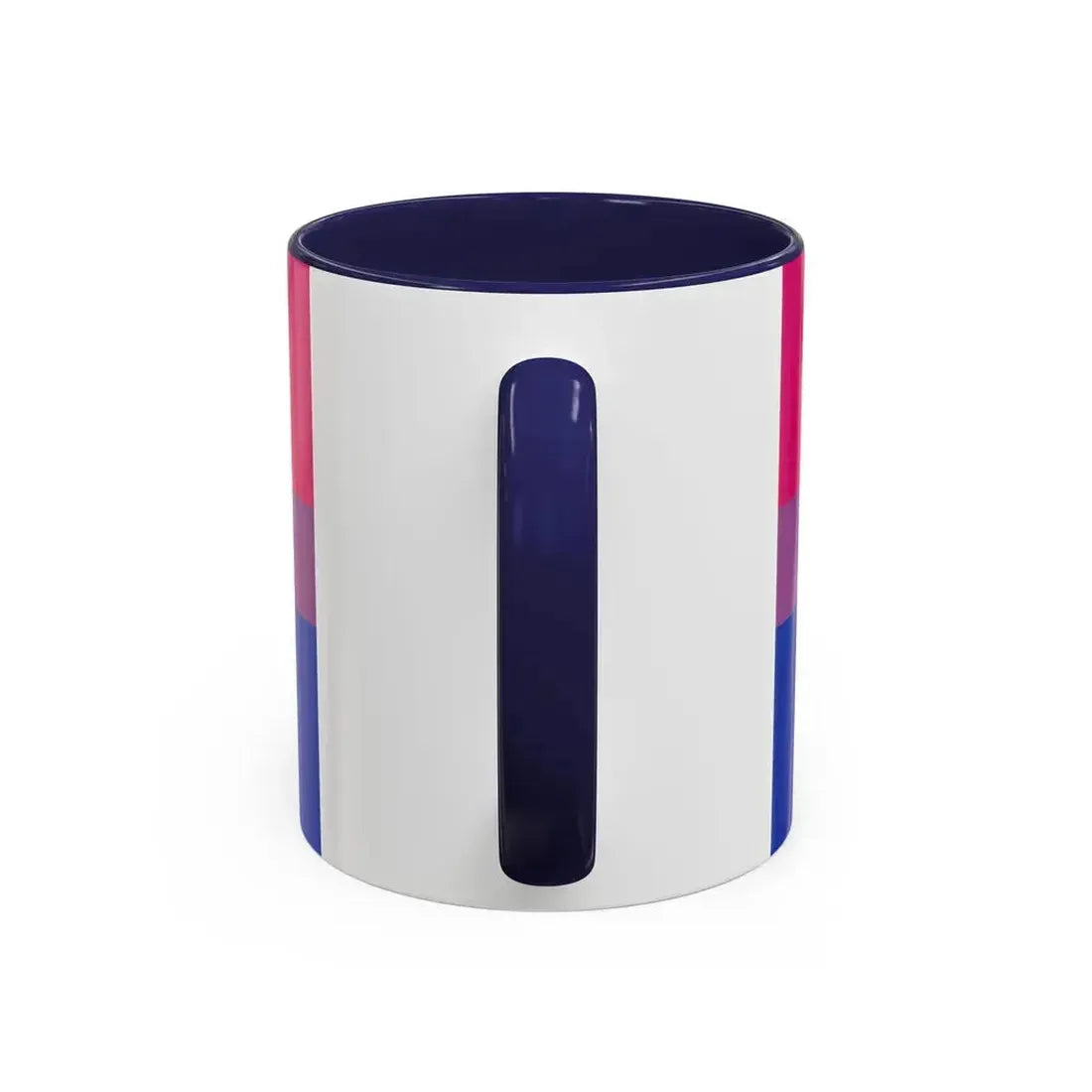 Bisexual Pride Flag - Accent Coffee Mug - Go Mug Yourself