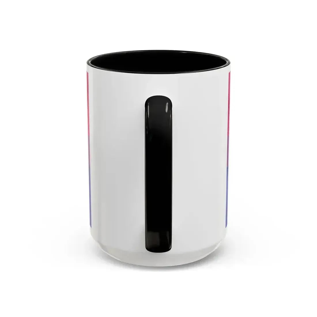 Bisexual Pride Flag - Accent Coffee Mug - Go Mug Yourself