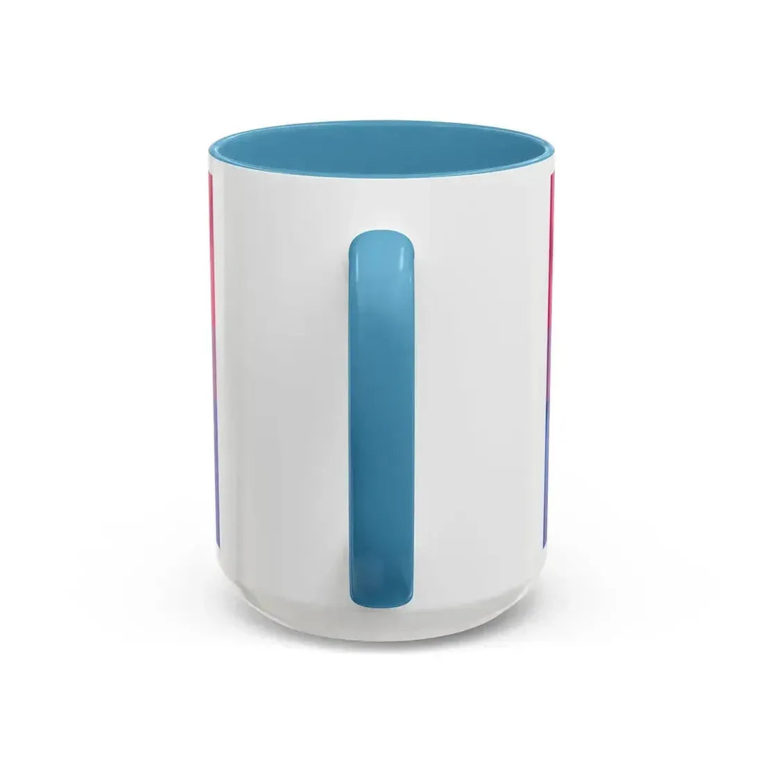 Bisexual Pride Flag - Accent Coffee Mug - Go Mug Yourself