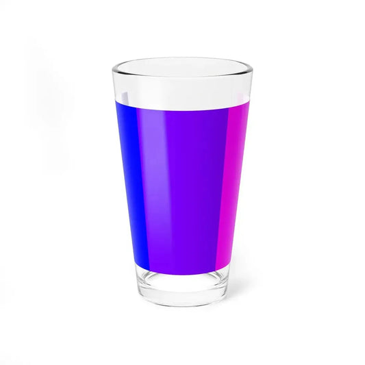 Bisexual Pride Flag of Italy (Italy) Pint Glass 16oz 16oz - Go Mug Yourself