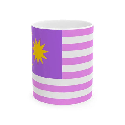 Bisexual-pride Flag of Malaya (Malaysia) White Coffee Mug 11oz - Go Mug Yourself