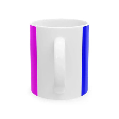 Bisexual Pride Flag of Mexico (Mexico) White Coffee Mug - Go Mug Yourself