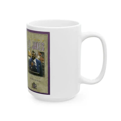 BISHOP TD JAKES I AM STILL IN HIS HANDS (VHS COVER) - White Coffee Mug - Go Mug Yourself