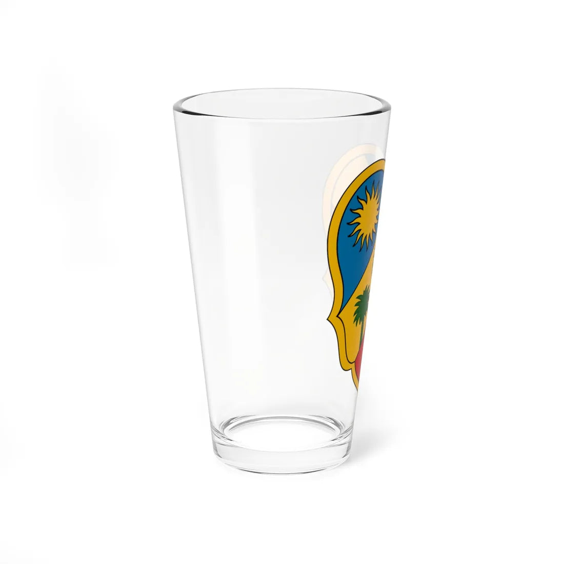 Biskra Coat of Arms French Algeria (Algeria) (Coat of Arms) Pint Glass 16oz - Go Mug Yourself
