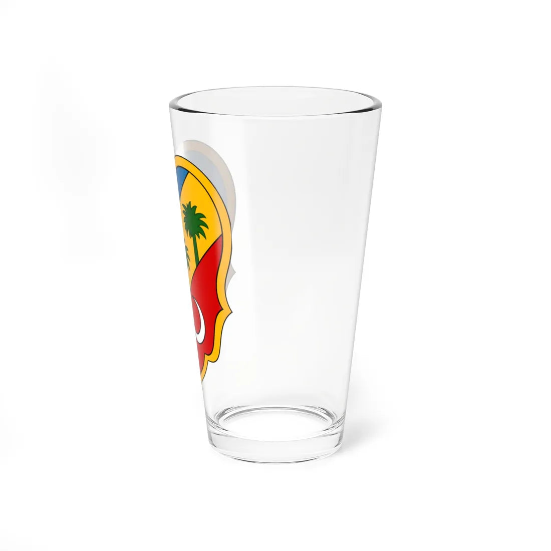 Biskra Coat of Arms French Algeria (Algeria) (Coat of Arms) Pint Glass 16oz - Go Mug Yourself