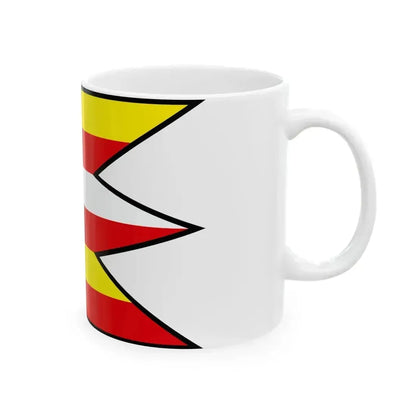 Biskupice Lucenec Flag (Slovakia) White Coffee Mug - Go Mug Yourself