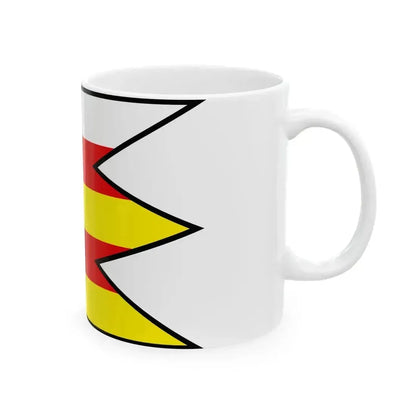 Biskupova Topolcany Flag (Slovakia) White Coffee Mug - Go Mug Yourself