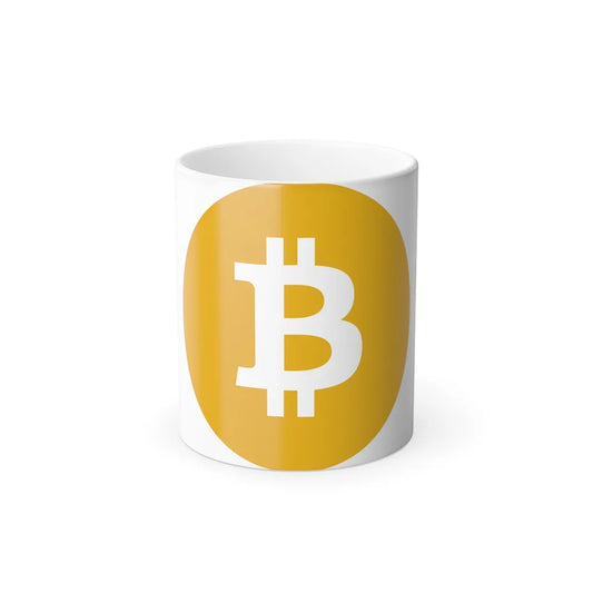 BITCOIN SV BSV (Cryptocurrency) Color Changing Mug 11oz-11oz-Go Mug Yourself