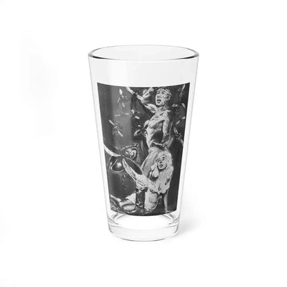 Bite My Flesh-Drink My Blood, Man's Life, August 1967 (Magazine Illustration) Pint Glass 16oz 16oz - Go Mug Yourself