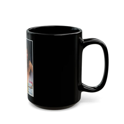 BITING THE LIFE Movie Poster - Black Coffee Mug-Go Mug Yourself