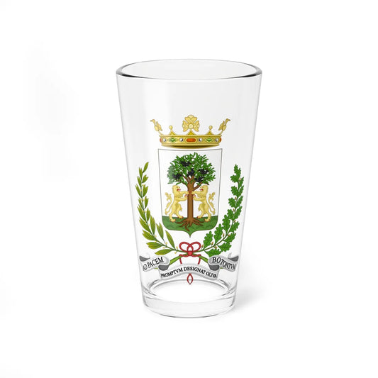 Bitonto-Stemma (Italy) (Coat of Arms) Pint Glass 16oz 16oz - Go Mug Yourself