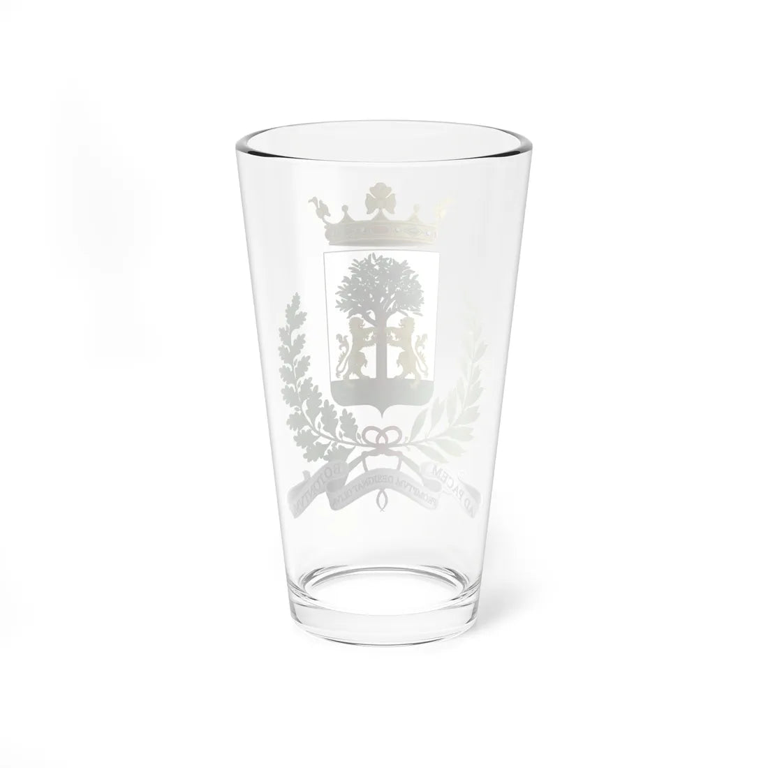 Bitonto-Stemma (Italy) (Coat of Arms) Pint Glass 16oz - Go Mug Yourself
