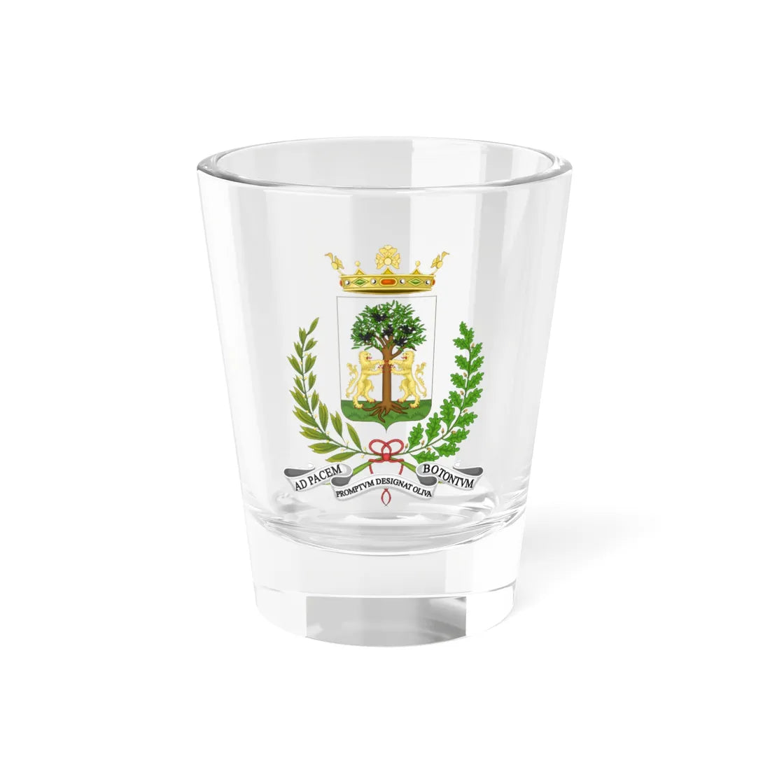 Bitonto-Stemma (Italy) (Coat of Arms) Shot Glass 1.5oz 1.5oz - Go Mug Yourself