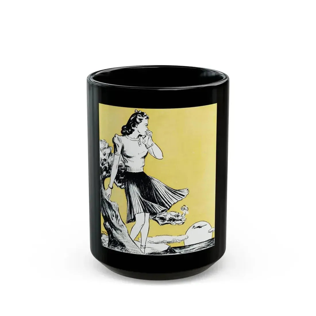 Bitter Fruits Of Hate, True Confessions, August 1940 - Black Coffee Mug 15oz - Go Mug Yourself