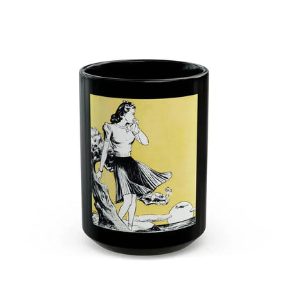 Bitter Fruits Of Hate, True Confessions, August 1940 - Black Coffee Mug 15oz - Go Mug Yourself