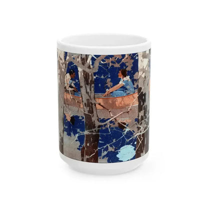 Bitter Sweet (1), McCall's, July 1930 - White Coffee Mug 15oz - Go Mug Yourself
