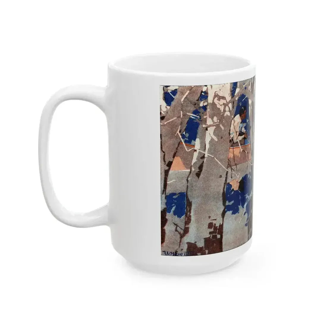 Bitter Sweet (1), McCall's, July 1930 - White Coffee Mug - Go Mug Yourself