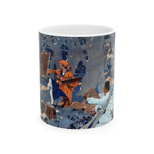 Bitter Sweet (2), McCall's, July 1930 - White Coffee Mug 11oz - Go Mug Yourself