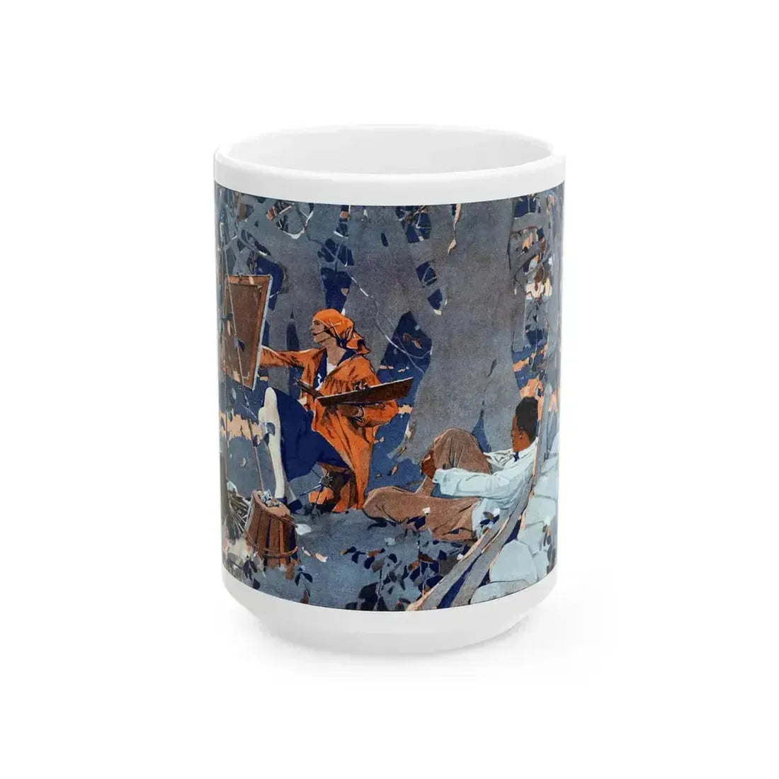 Bitter Sweet (2), McCall's, July 1930 - White Coffee Mug 15oz - Go Mug Yourself