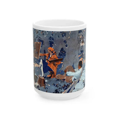 Bitter Sweet (2), McCall's, July 1930 - White Coffee Mug 15oz - Go Mug Yourself