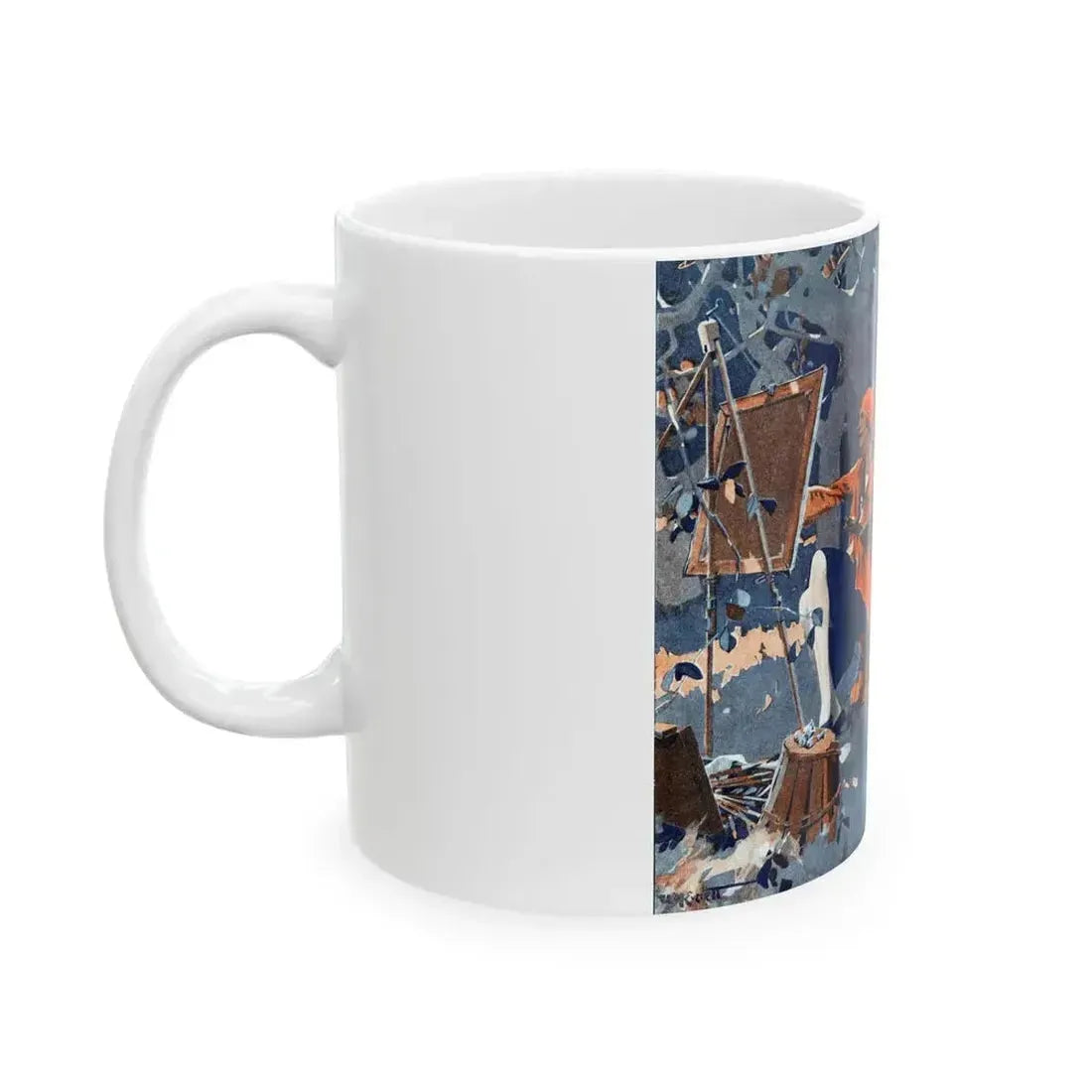 Bitter Sweet (2), McCall's, July 1930 - White Coffee Mug - Go Mug Yourself