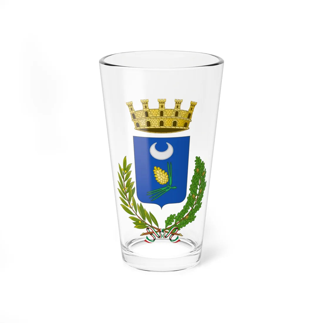 Bivona-Stemma (Italy) (Coat of Arms) Pint Glass 16oz 16oz - Go Mug Yourself