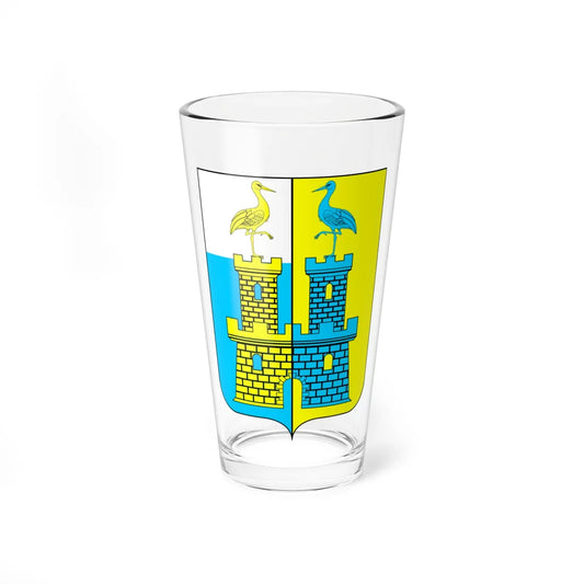Bizzozero-Stemma (Italy) (Coat of Arms) Pint Glass 16oz 16oz - Go Mug Yourself