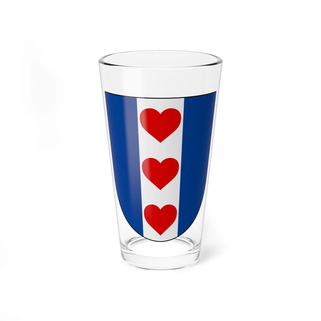 Bjälbo församling vapen (Sweden) (Coat of Arms) Pint Glass 16oz - Go Mug Yourself