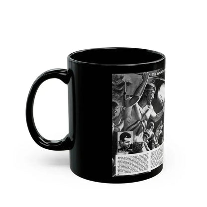 Black Africa's Tribe of White Savages, Men magazine, January 1972 - Black Coffee Mug - Go Mug Yourself