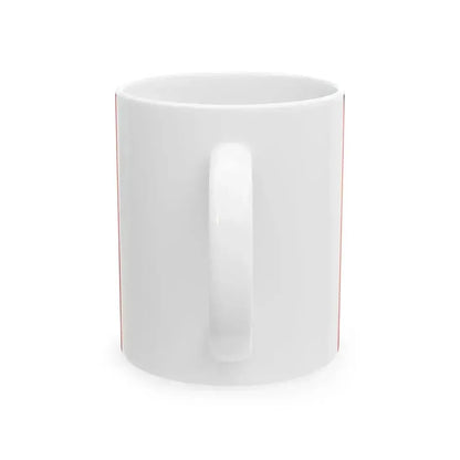 Black American Heritage flag (United States) White Coffee Mug - Go Mug Yourself