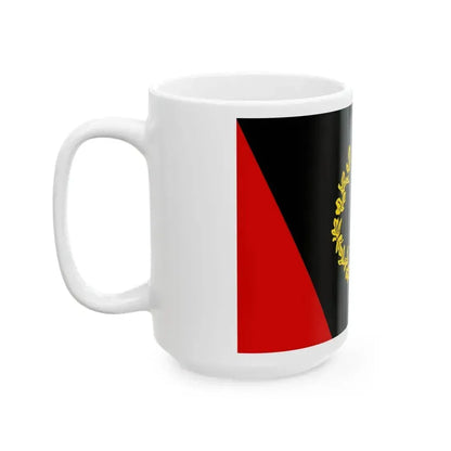 Black American Heritage flag (United States) White Coffee Mug - Go Mug Yourself