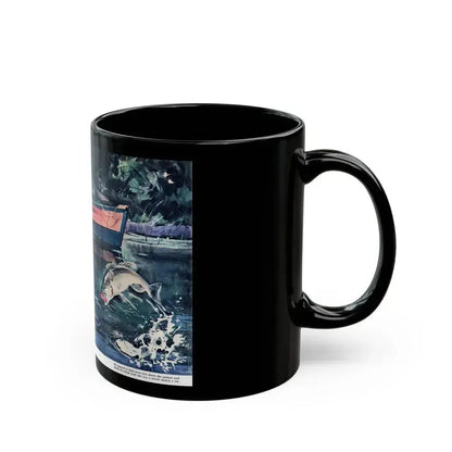 Black Bass Are People, True Magazine, September 1946 - Black Coffee Mug - Go Mug Yourself