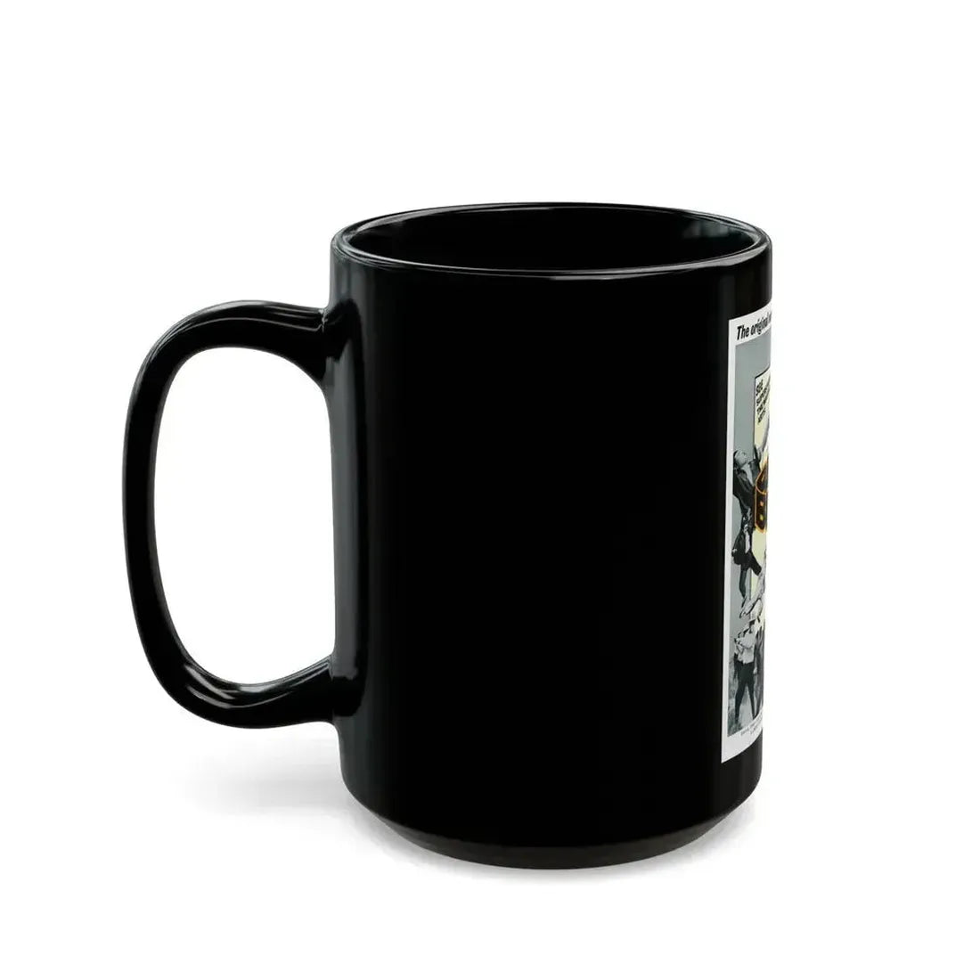 BLACK BELT 1973 Movie Poster - Black Coffee Mug - Go Mug Yourself
