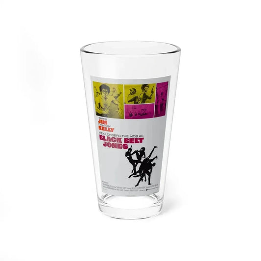 BLACK BELT JONES 1974 Movie Poster - Pint Glass 16oz 16oz - Go Mug Yourself