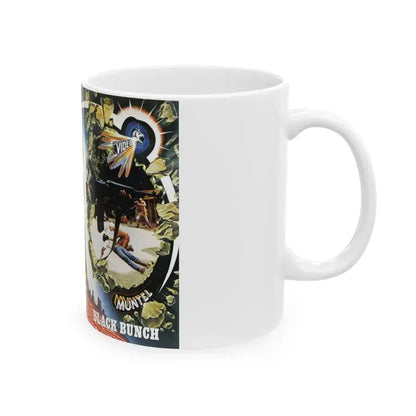 BLACK BUNCH (VHS COVER) - White Coffee Mug - Go Mug Yourself