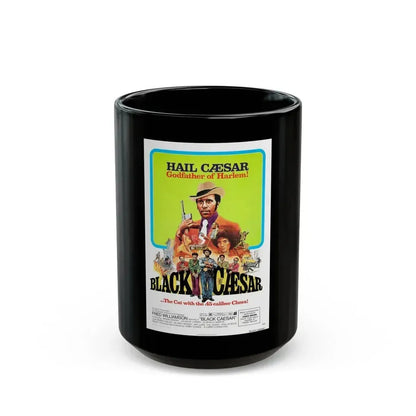 BLACK CAESAR 1973 Movie Poster - Black Coffee Mug 15oz - Go Mug Yourself
