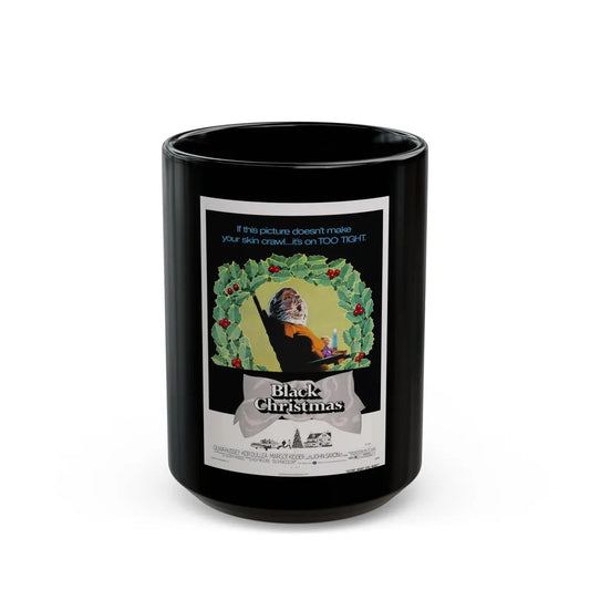 BLACK CHRISTMAS 1974 Movie Poster - Black Coffee Mug-15oz-Go Mug Yourself