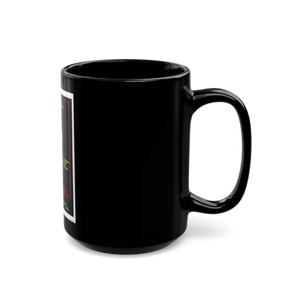 BLACK COBRA 1976 Movie Poster - Black Coffee Mug-Go Mug Yourself