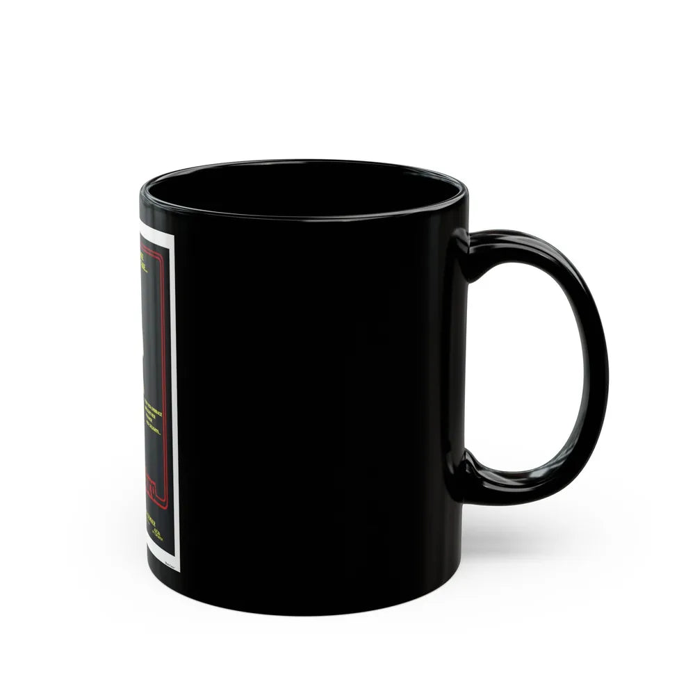 BLACK COBRA 1976 Movie Poster - Black Coffee Mug-Go Mug Yourself